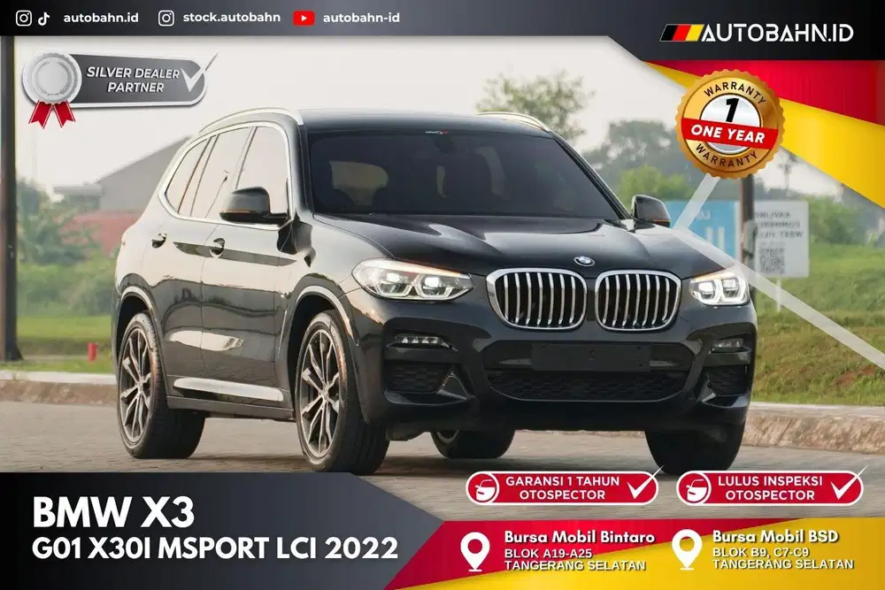 //M Big Brake! BMW X3 xDrive30i M Sport G01 2022 Black 330i glc200 x5