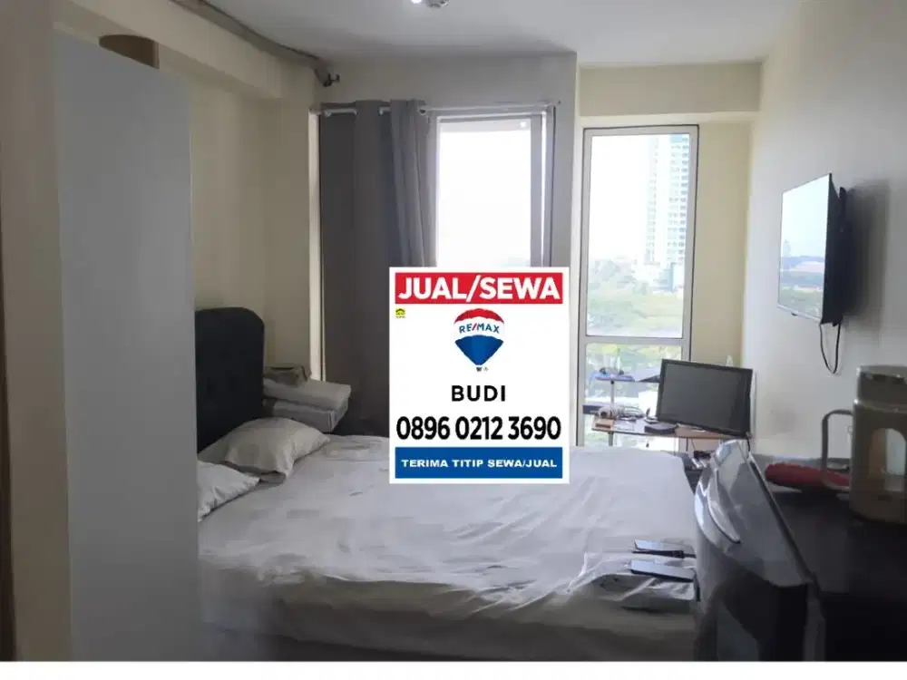 Dijual Apartemen Tifolia Studio Lantai Rendah Furnish LB 19 M2 Kayu Putih Pulogadung Dekat Kelapa Gading