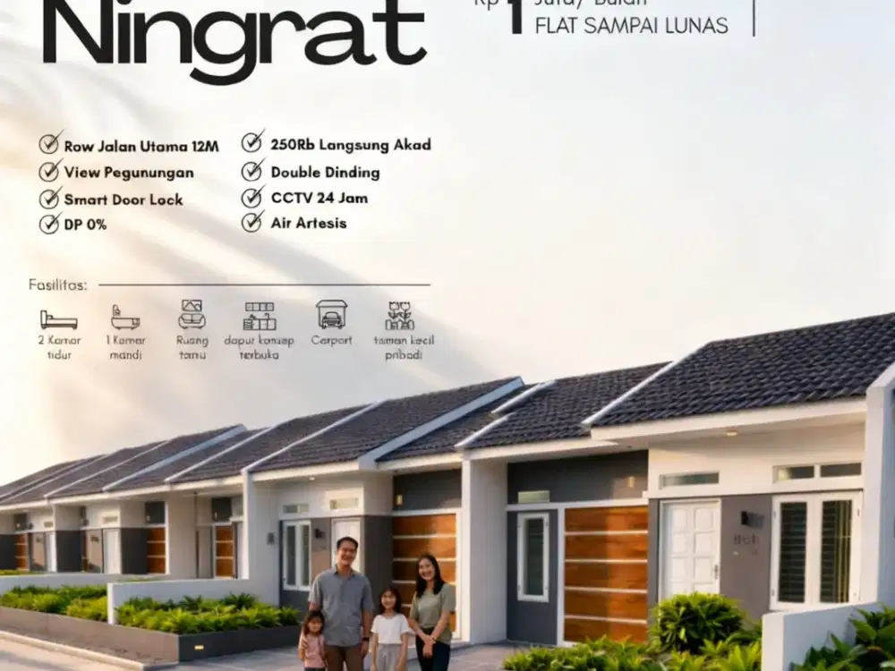 [SUBSIDI] Rumah Siap Huni Sepang Serang | Hanya Rp250 Ribu Langsung Akad
