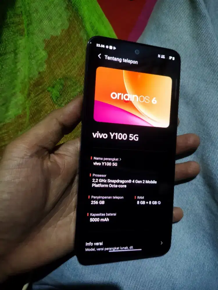 Vivo Y100 5G NFC (Resmi)