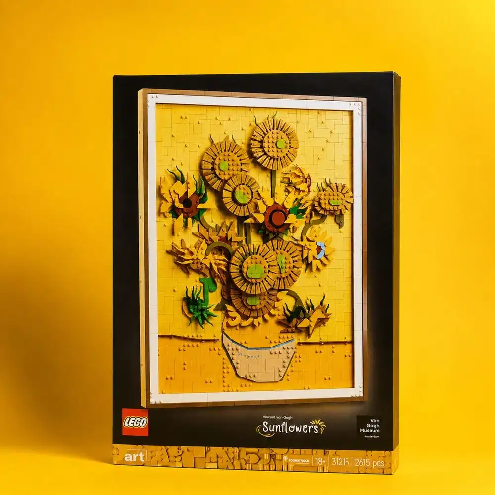 Lego Van Gogh Sunflower