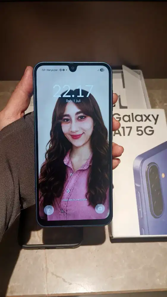 Samsung Galaxy A17 5G Ram 8/256 GB Lengkap Mulus No Minus