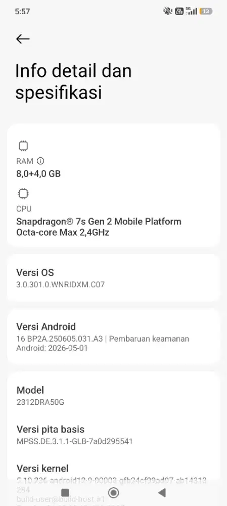 Redmi note 13 pro 5G 8+4/256GB