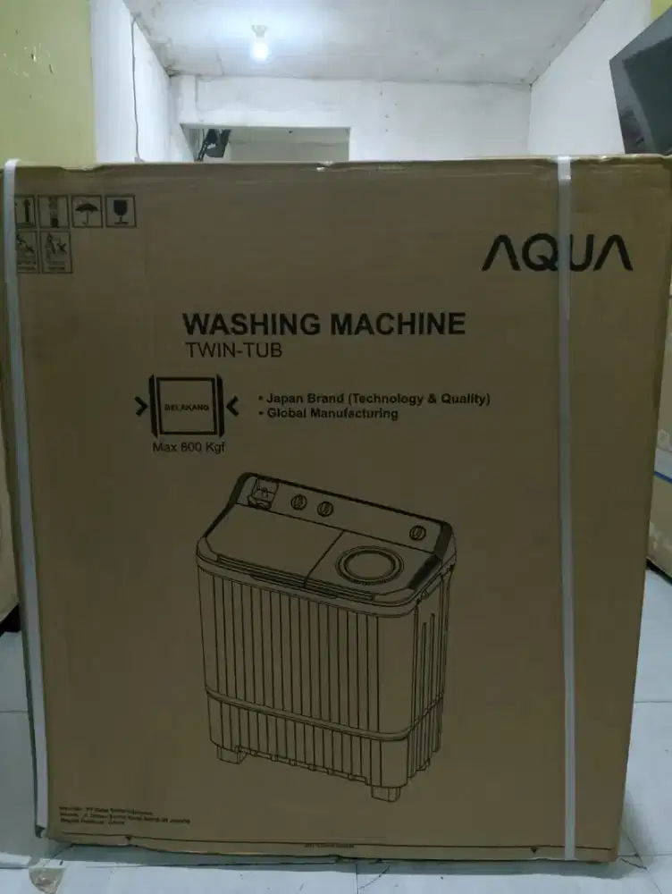 Mesin cuci 2 tabung 8kg