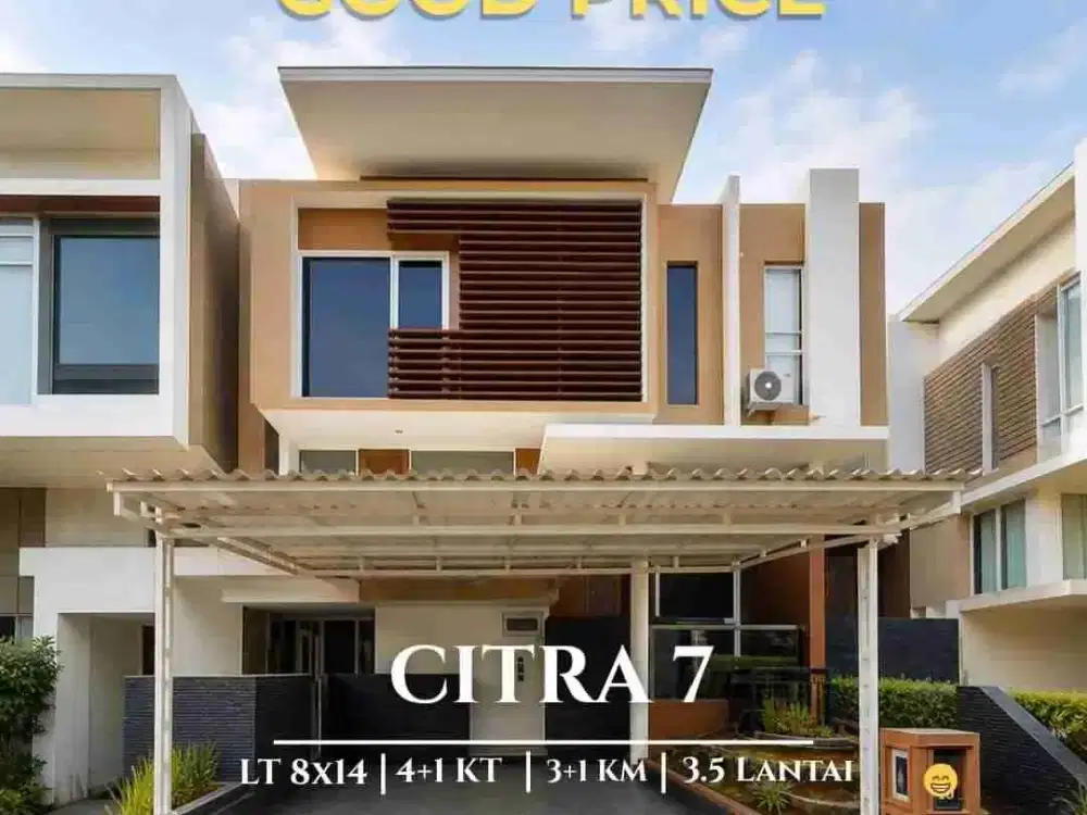 Dijual Rumah Citra garden 7, 8x14, 112 m2, 3 lt, 4 kt, 4 km, shm