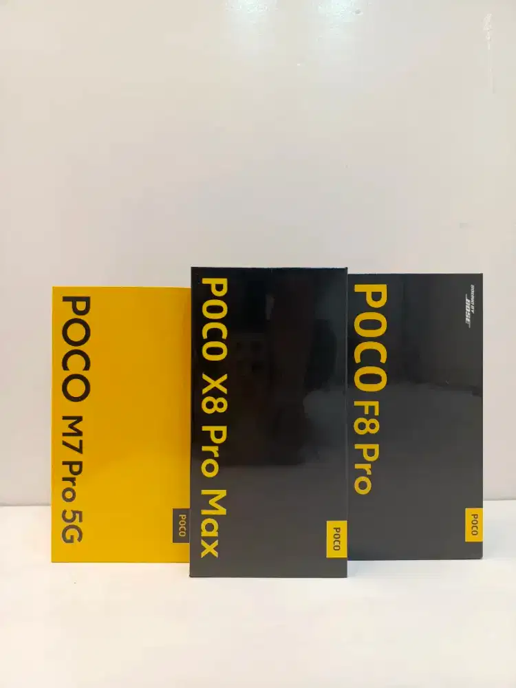 POCO X8 PRO MAX 12/512 ||| NEW GARANSI RESMI !!