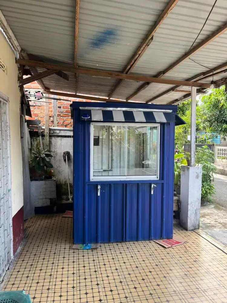 Booth kontener untuk jualan