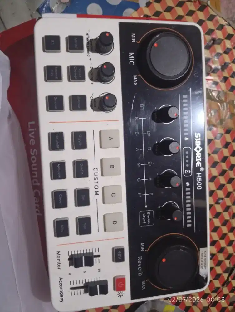 Soundcard Siborie H500 jual Second