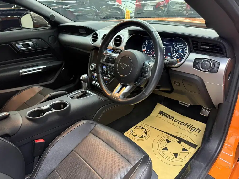 DP10% [Km10.000] Mustang Eco Boost 2021 Oranye Reg 2022 #AUTOHIGH
