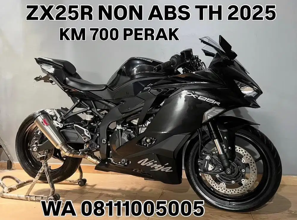 KM BARU 700 PERAK KAWASAKI ZX25R NON ABS 2025 NO ZX25RR