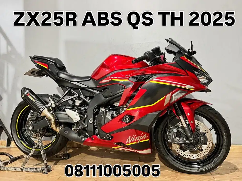 MODIF GANTENG KAWASAKI ZX25R ABS QS SE 2025 NO ZX25RR