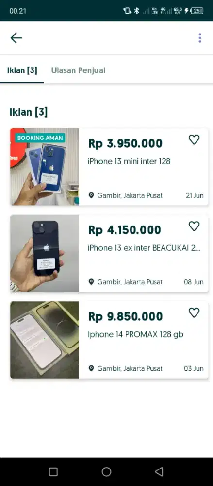 Jual iphone 11 ex ibox