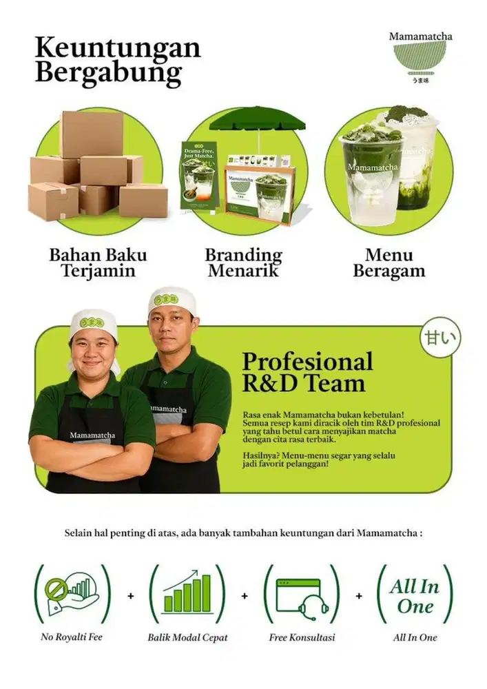 Paket usaha matcha