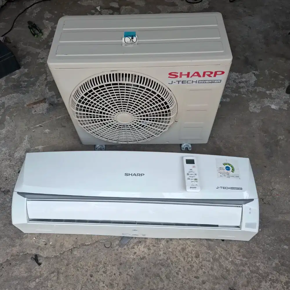 AC SHARP 1.5pk 1.060watt Inverter bisa set irit listrik