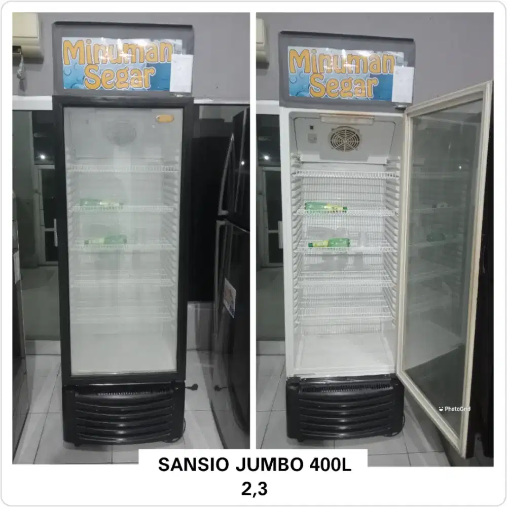 Showcase jumbo sansio 400L