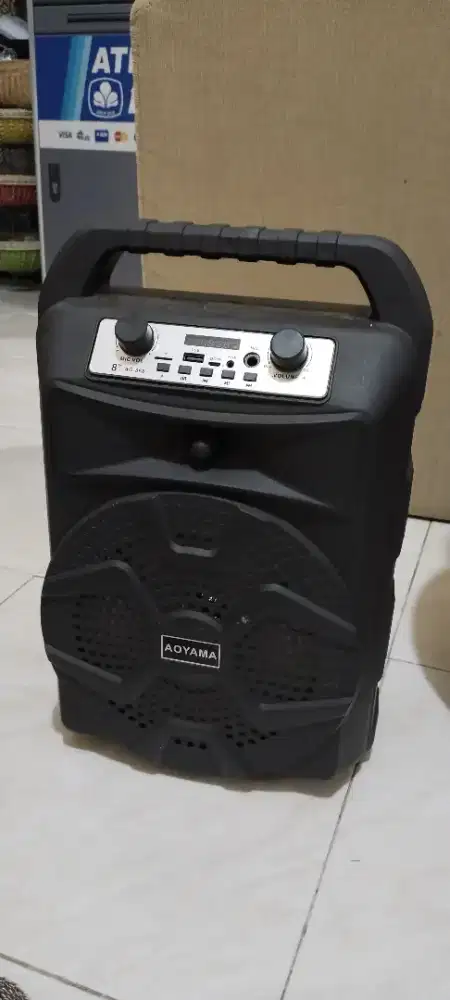 Jual speaker karoke bluetooth dan mic