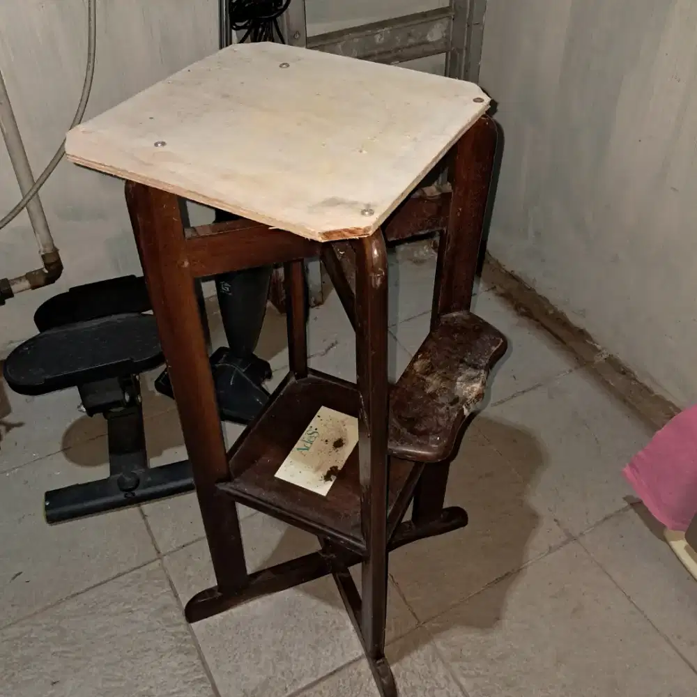 Meja dispenser bangku table tatakan
