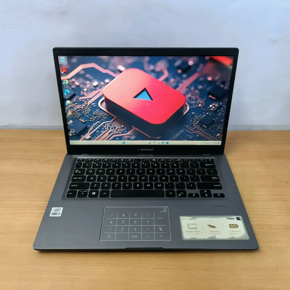 Laptop asus A416Ja Core i3 10110U Gen 10th Siap pakai