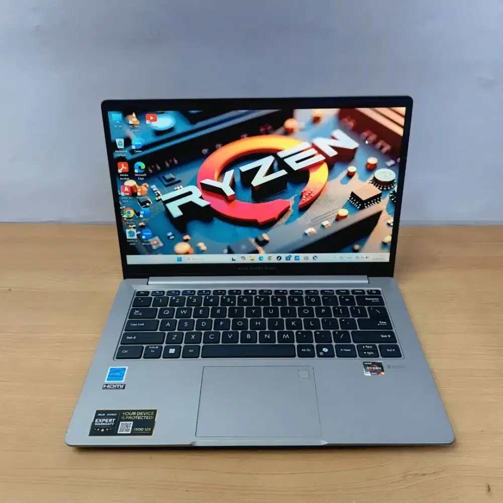 Laptop asus expertbook PM1403CDA Ryzen 5 7535HS Mulus fullset