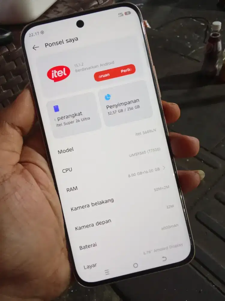 itel S26 ultra super 8/256