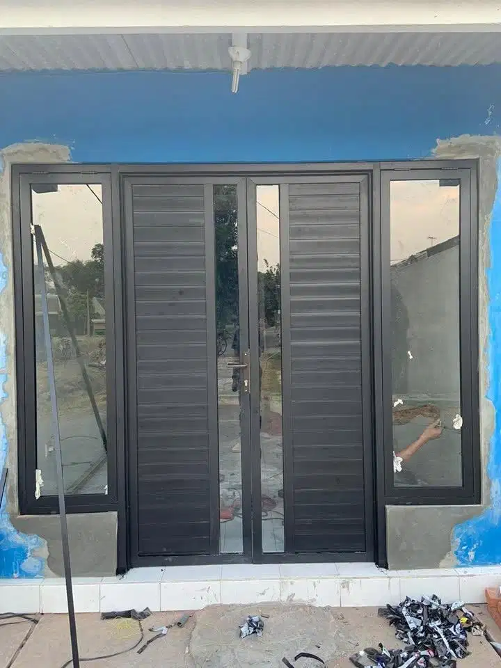 Pintu kusen alumunium jendela dan kaca surabaya