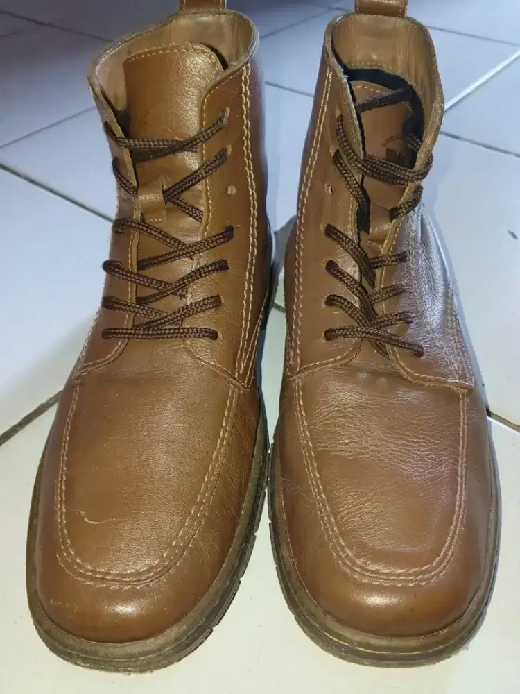 Sepatu Boots WEINBRENNER kulas (kulit asli)