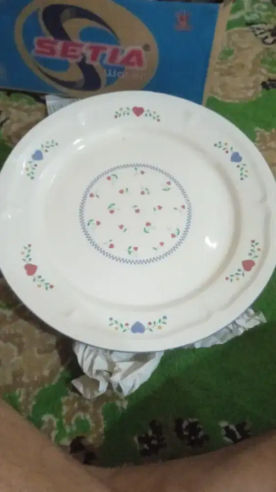 piring antik china vintage