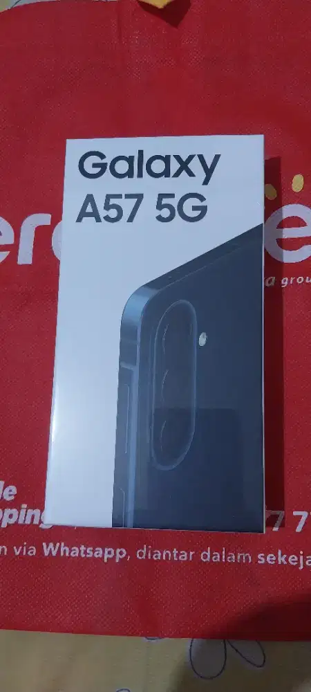 Samsung A57 5G Garansi Resmi New Segel Dus belum Dibuka Sama Sekali.
