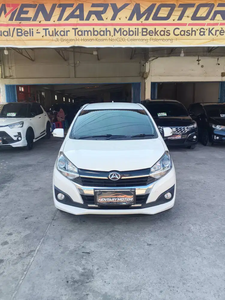 Daihatsu New Ayla 1.2 R Automatic 2018 Putih Terawat Bagus Pajak Hidup