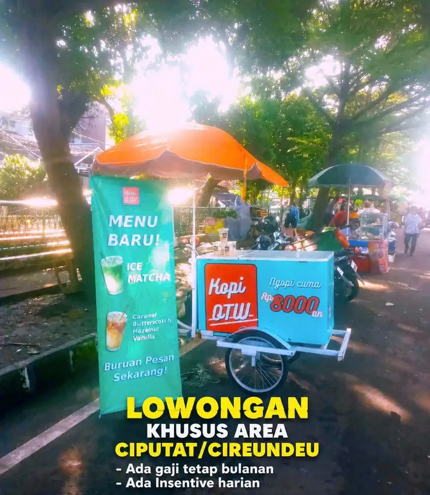 Lowongan Jualan Kopi Gerobak