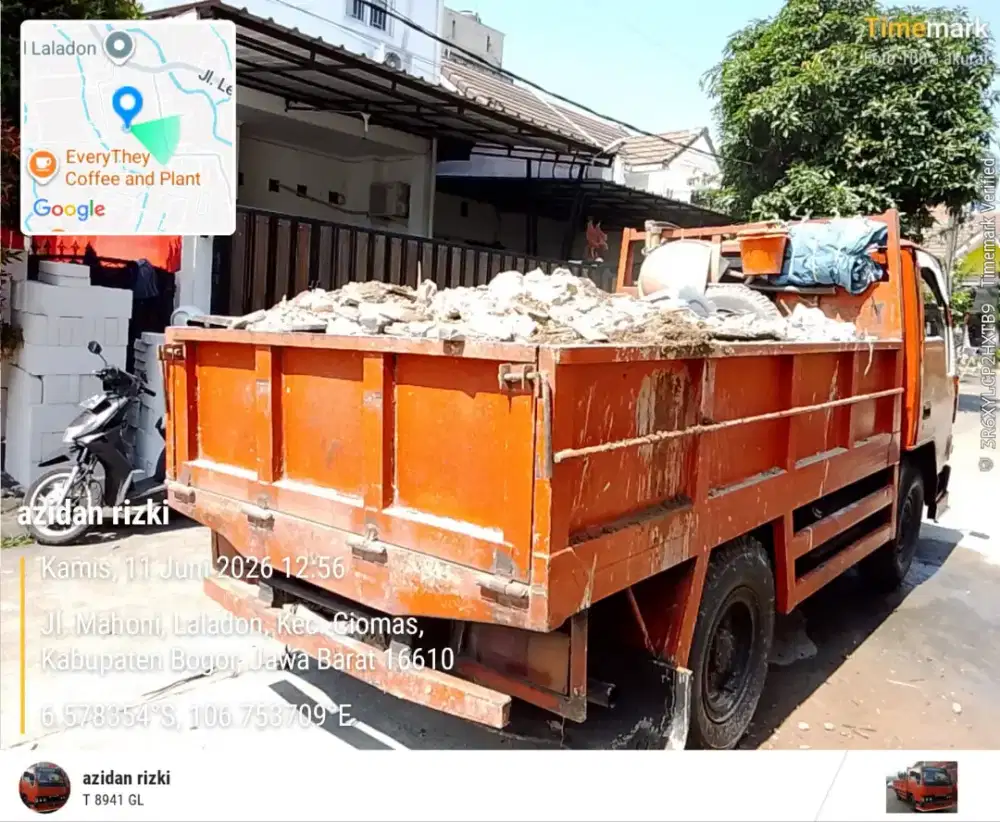 jasa angkut buang puing, tanah