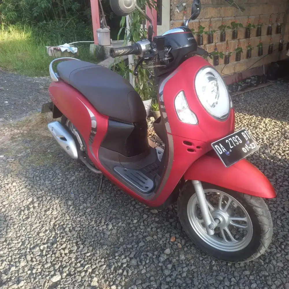 SCOOPY MERAH PEMAKAIAN 2022 SIAP0 JALAN
