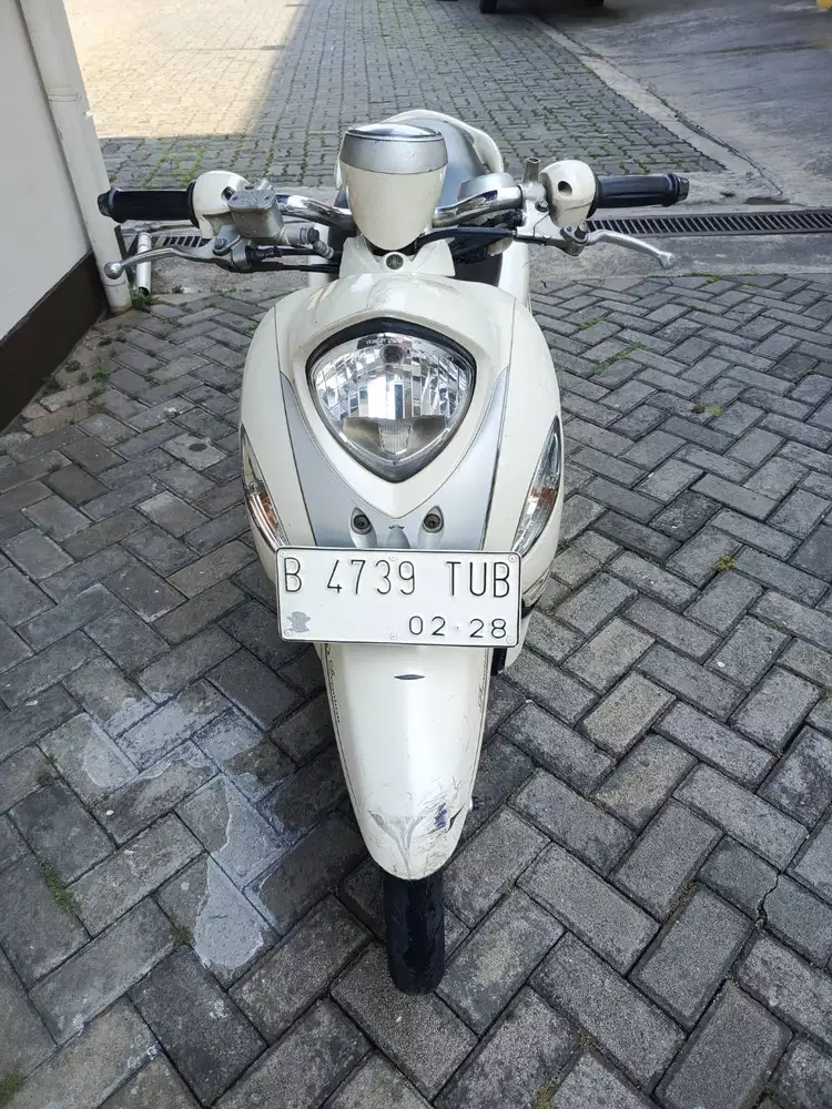 Mio Fino Sporty 125CC White Murah