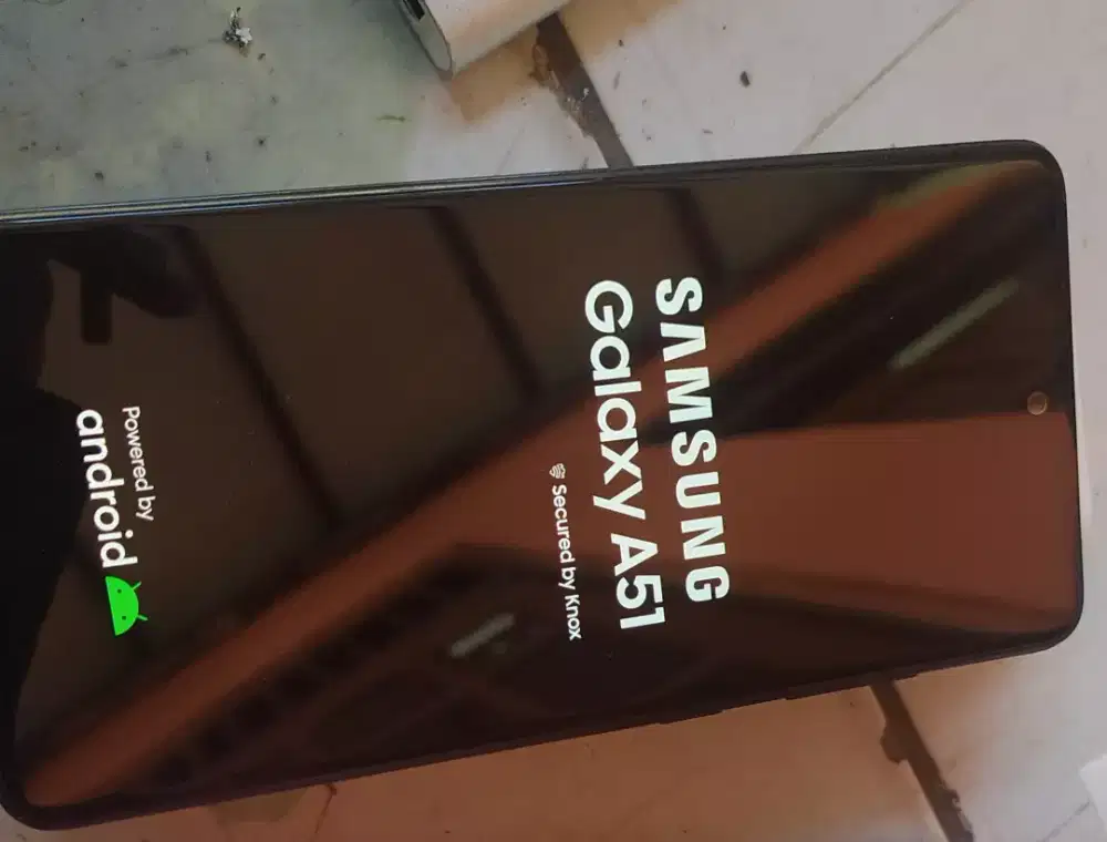 Samsung a51 mentok logo