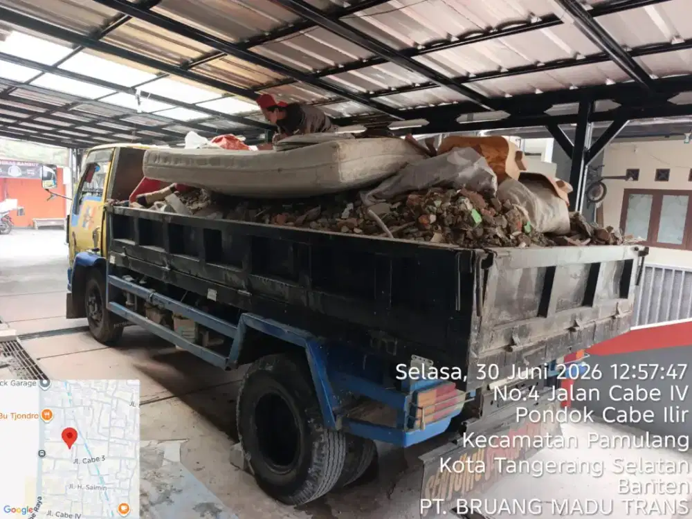 Jasa buang puing sampah