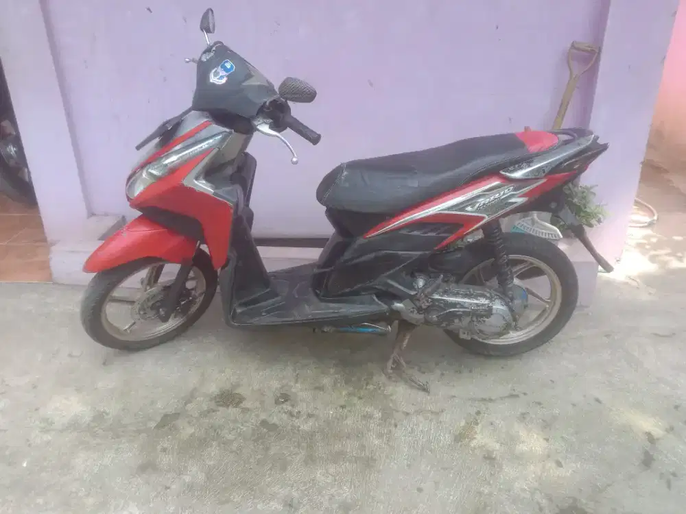 Vario tekno 2010 lengkap apa adanya pajak mati lama  Kymco dah modif