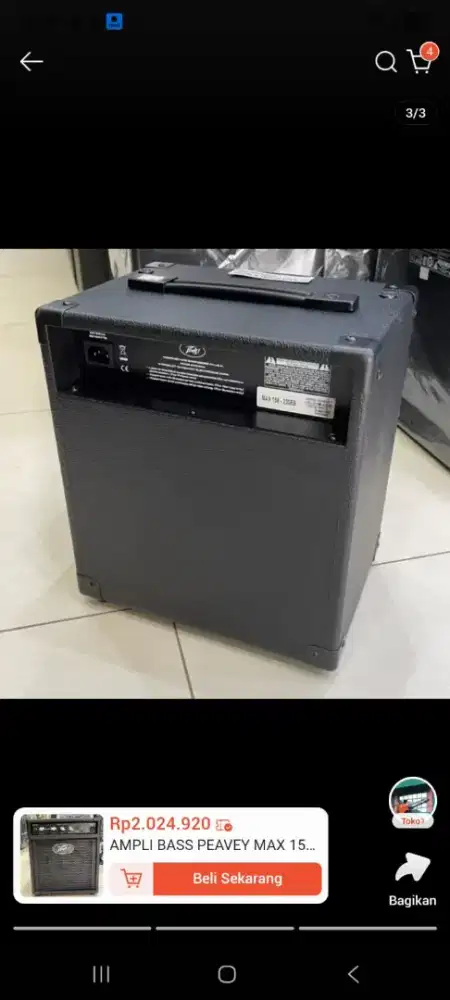 Ampli bazz peavy