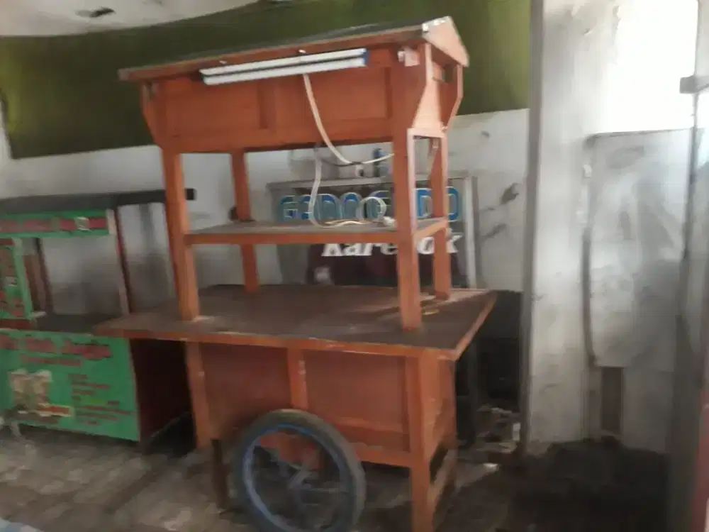 jual gerobak angkringan bekas