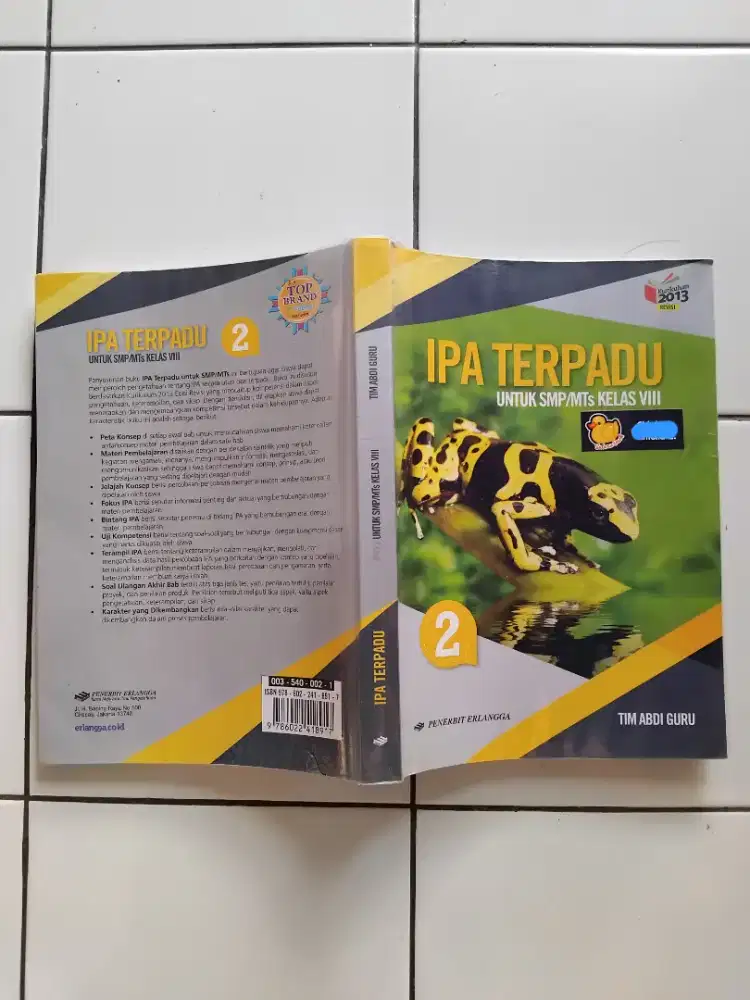 Buku IPA terpadu kelas VIII