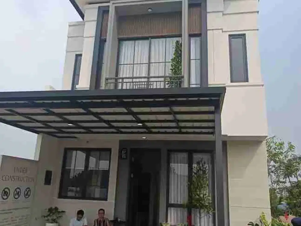 Rumah Baru Castillo Terravia BSD 3KT Unfurnished Selangkah ke Mall Eastvara
