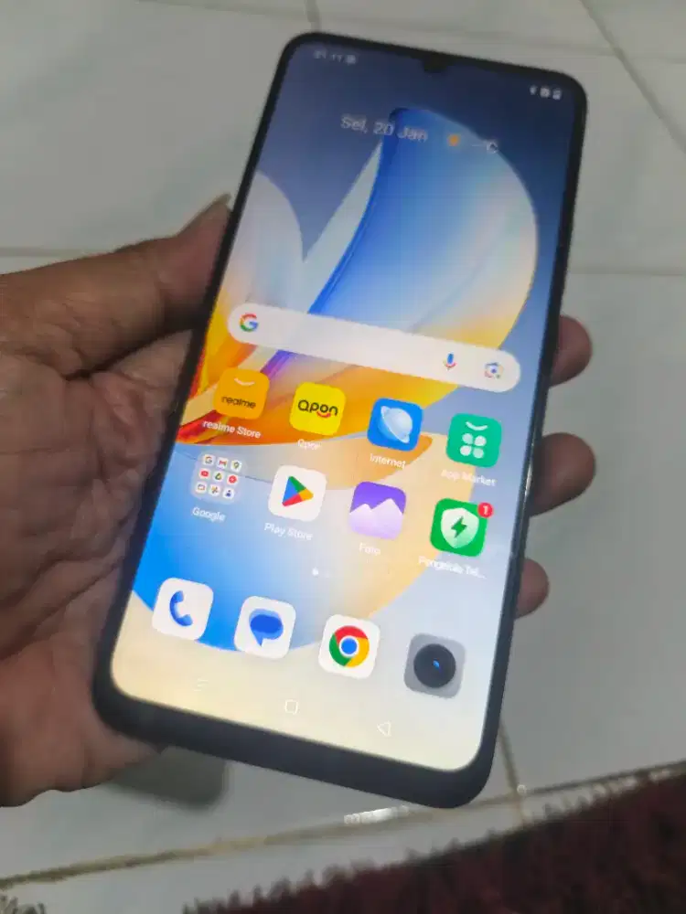 Realme note 70.. 4+8/64.. Mulus segel LCD ori murrah