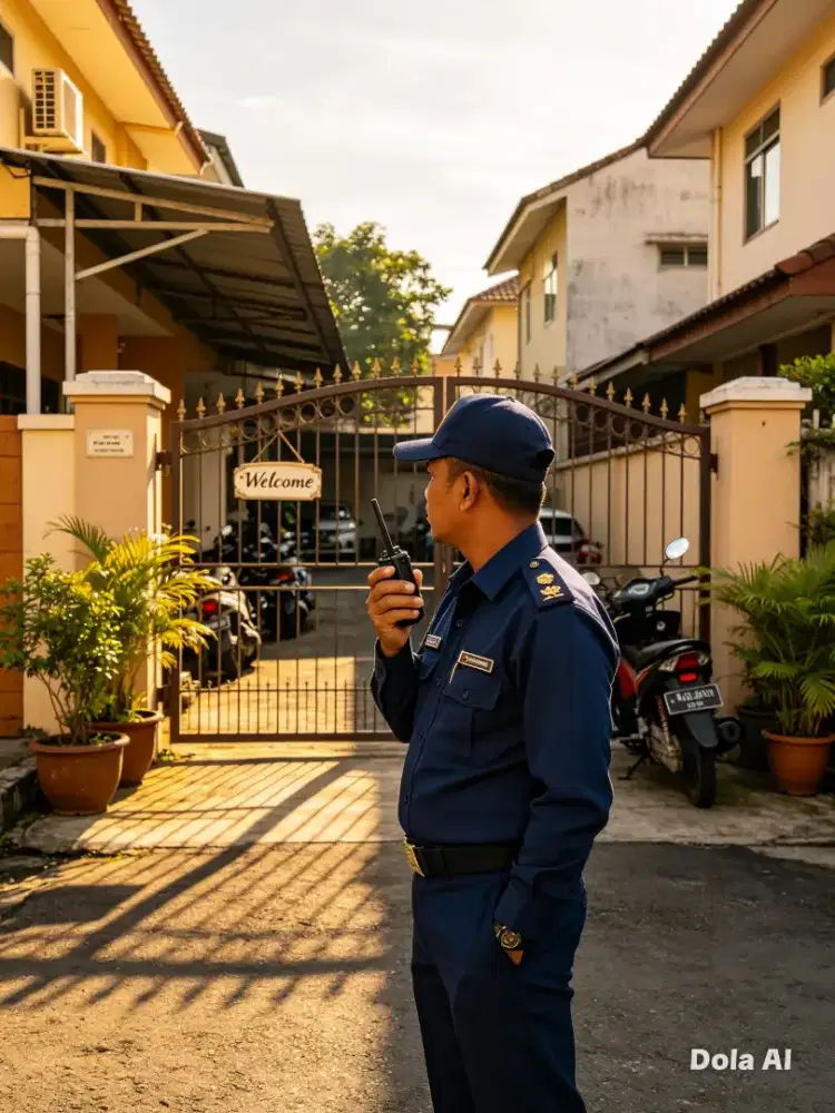 DI CARI SECURITY CLISTER B SHIFT  Pagi saja / Malam saja