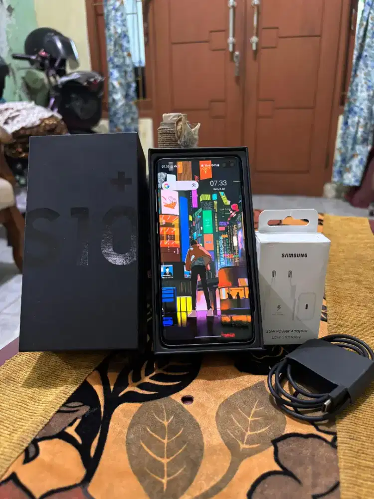 Jual Samsung S10+ Flasghip Like New