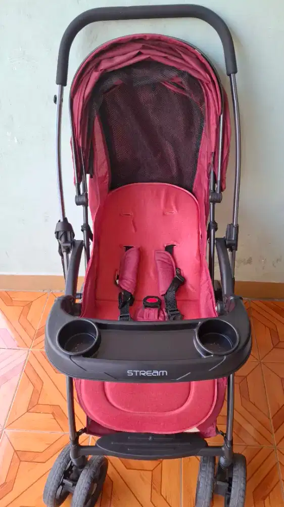 Stroller Pliko Stream masih sangat layak minus pemakaian aja