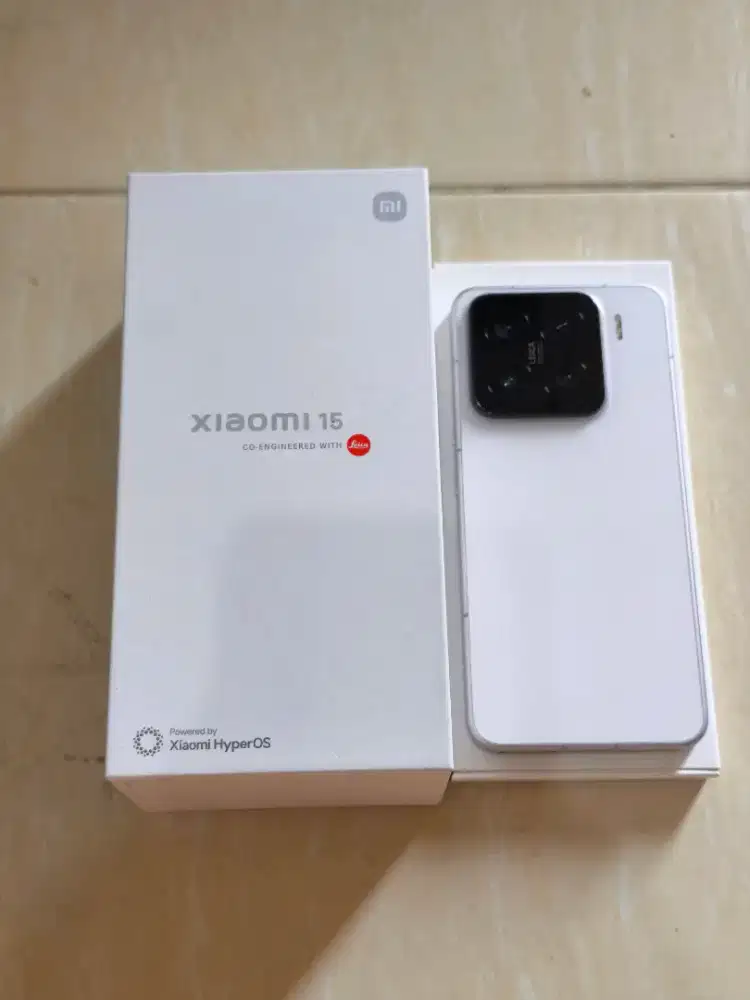 Xiaomi 15 12/512 mulus fullset ori masih garansi resmi