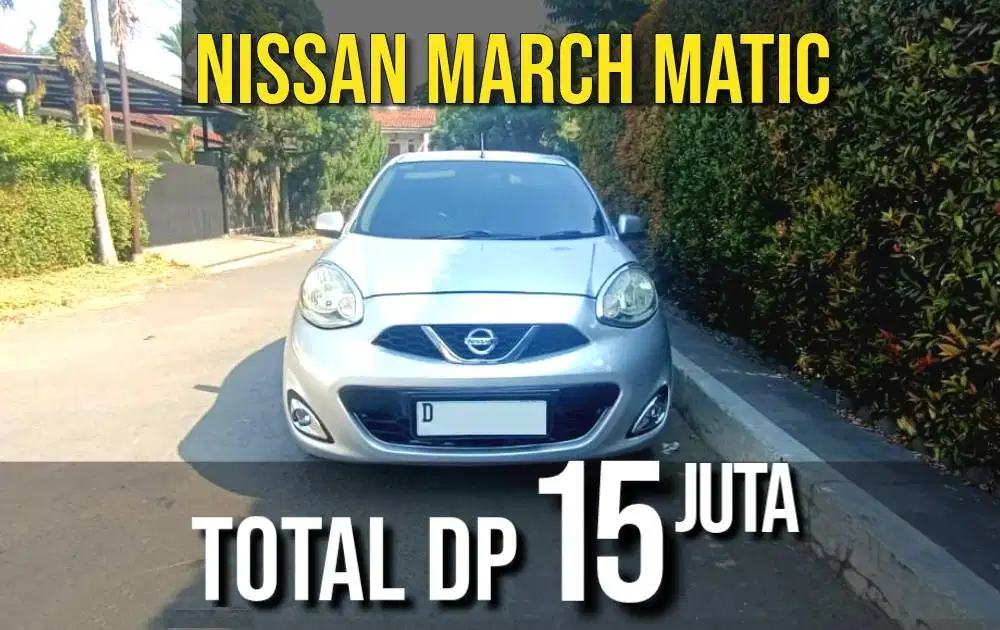 Nissan March AT Matic 2014 Mulus! Bisa Kredit TDP=15juta
