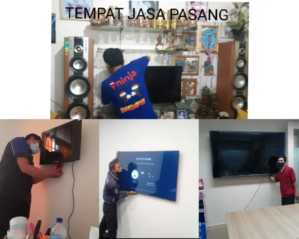 Braket +pasang atau jasa pasang terima rapih breket bracket led tv