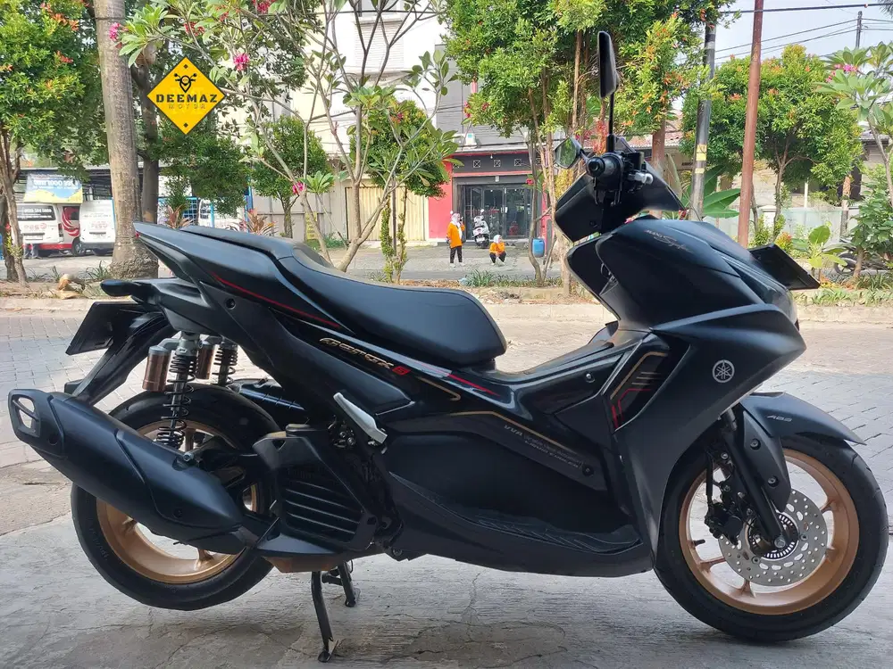 (DP 300 Rb)‼️ Plat B TangSel Aerox ABS Keyless Connected Hitam 2024
