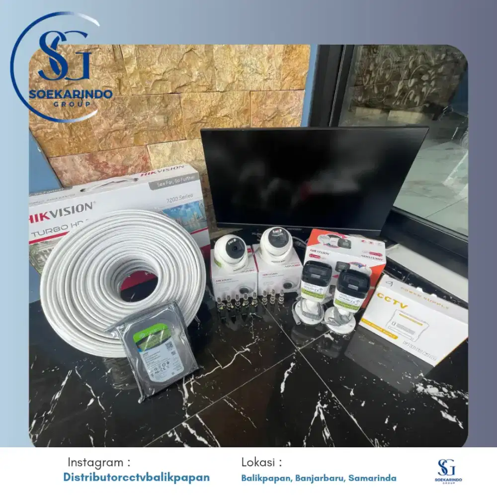 MELAYANI PEMASANGAN PAKET CCTV HIKVISION
