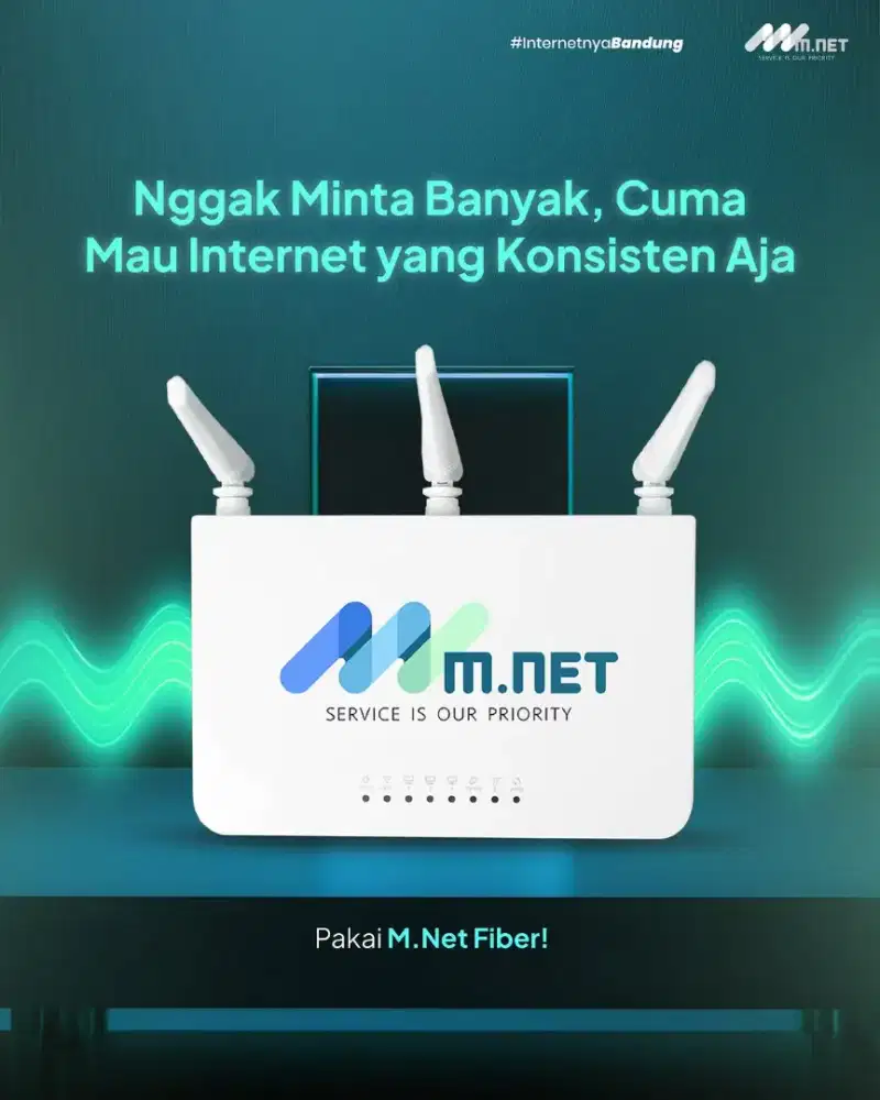 WIFI MNET FIBER GRATIS BIAYA PEMASANGAN